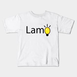 Lamp creative artwork Kids T-Shirt